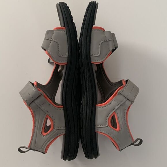 NWT Northside Lightweight Flexible Water Resistant Gray Pink Sandals Size 8 - Picture 5 of 12